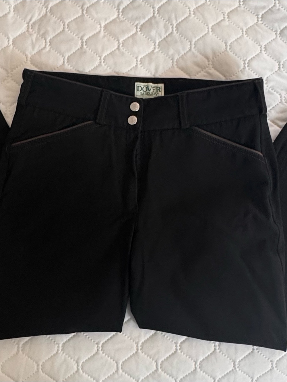 Dover Saddlery Women's Black Riding Breeches